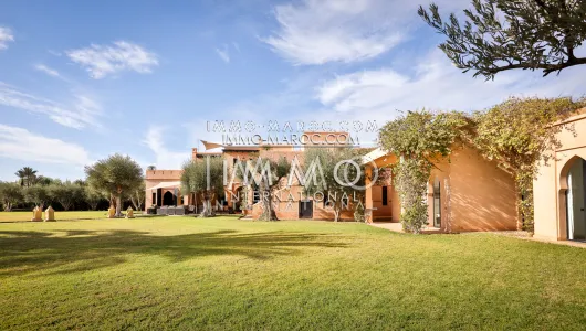House for sale Moroccan refined Marrakech Marrakech Palmeraie