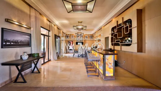 Villa for sale Moroccan purified luxury real estate agency marrakech Marrakech Palmeraie