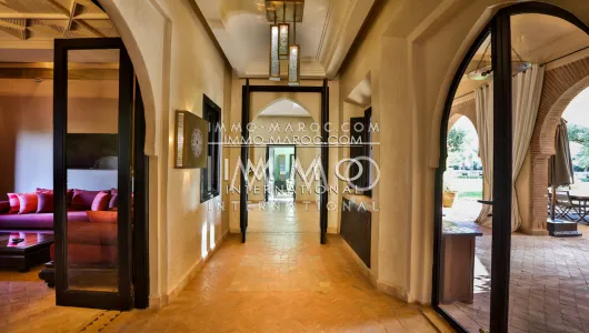 Villa for sale Moroccan refined luxury properties Marrakech Palmeraie