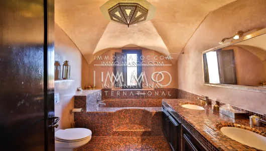 Villa for sale Moroccan purified luxury real estate agency marrakech Marrakech Palmeraie