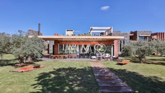villa sale Modern prestige Marrakech Exterior Road Ourika