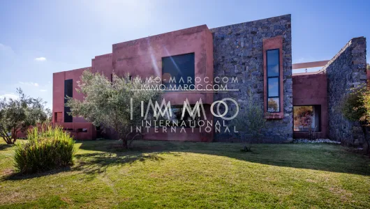 House for sale Contemporary luxury Marrakech Exterior Road Ourika
