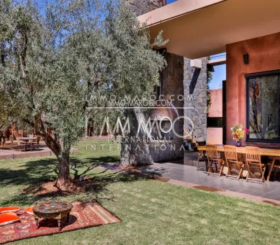 Sale house Contemporary luxury Marrakech Exterior Road Ourika