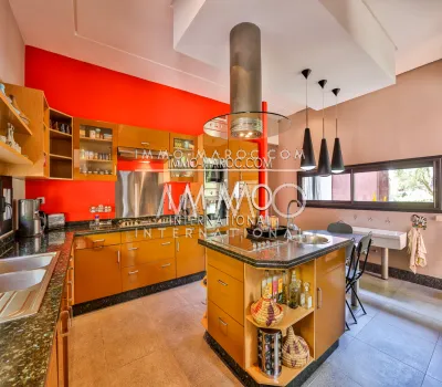 villa sale Modern luxurious Marrakech Exterior Road Ourika