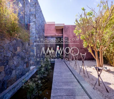 Buy villa Contemporary Marrakech Exterior Road Ourika
