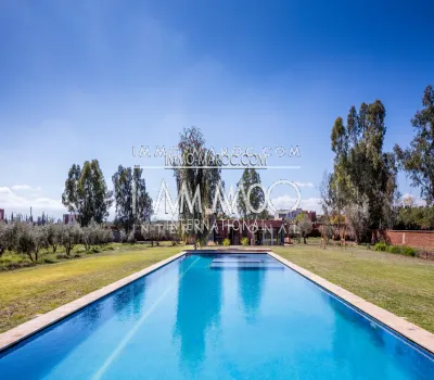 Luxury house for sale Marrakech Exterior Route Ourika