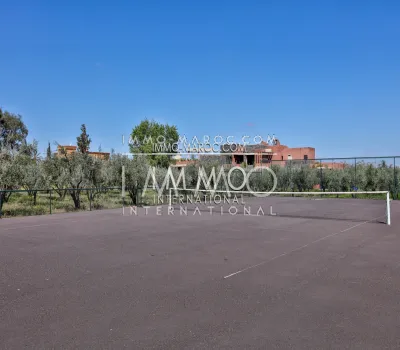 villa purchase Modern luxury property Marrakech Exterior Road Ourika