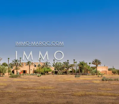 Sale Contemporary house of prestige Marrakech Exterior American school