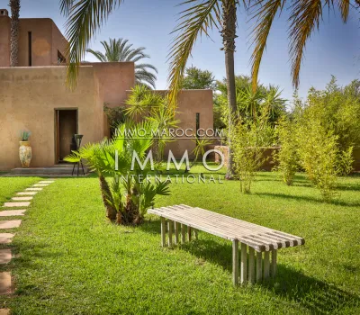 Sale house Contemporary luxury property Marrakech Exterior American school
