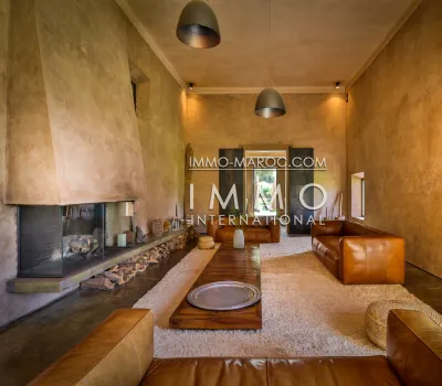 Luxury contemporary villa for sale Marrakech Exterior American school