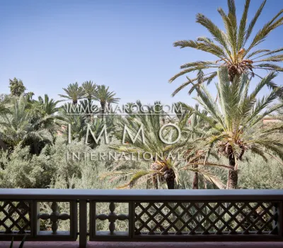 Purchase refined Moroccan apartment Marrakech Palmeraie