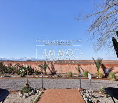 House for sale Moroccan purified Marrakech Exterior Route Amizmiz