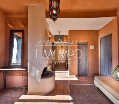 House for sale Moroccan purified Marrakech Exterior Route Amizmiz