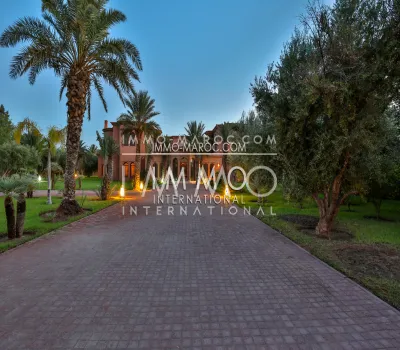 House for sale Moroccan high end Marrakech Palmeraie