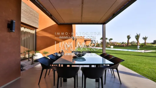 Buy villa Contemporary luxury real estate agency marrakech Marrakech Golfs Amelkis
