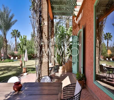 Villa for sale Moroccan luxury Marrakech Exterior Route Fes