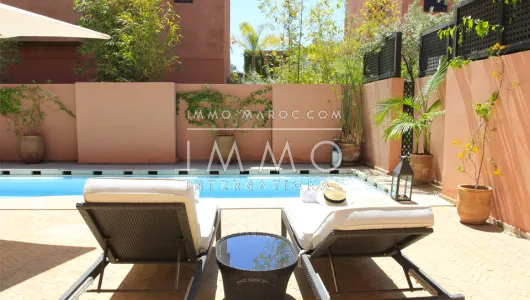 For sale luxury riad with pool furnished