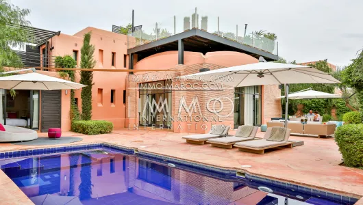 Villa for sale Moroccan clean Marrakech Golfs Amelkis
