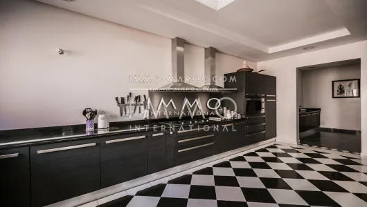 villa sale Moroccan refined luxury Marrakech Exterior Road Ourika