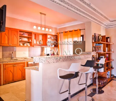 Purchase refined Moroccan apartment Marrakech Hivernage