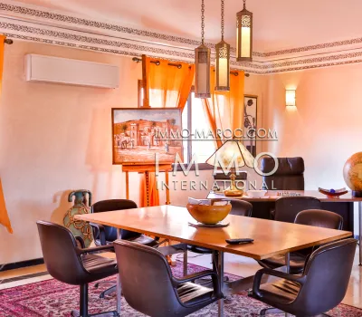 Sale flat Moroccan refined Marrakech Hivernage