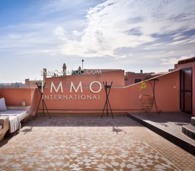 Purchase refined Moroccan apartment Marrakech Hivernage