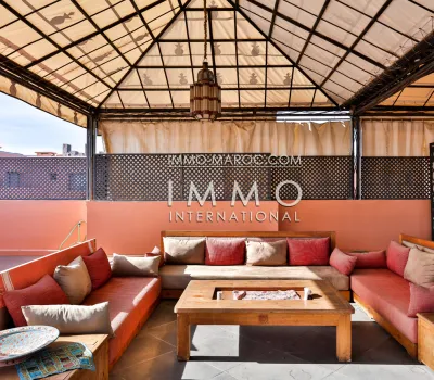 Sale flat Moroccan refined Marrakech Hivernage