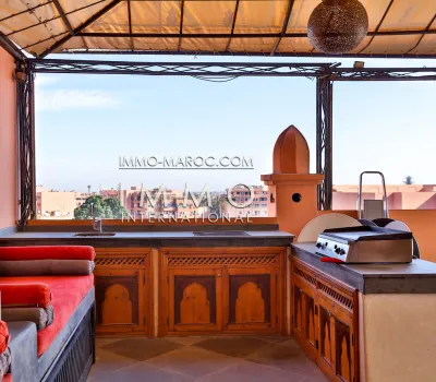 Sale flat Moroccan refined Marrakech Hivernage