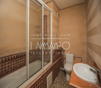 Purchase refined Moroccan apartment Marrakech Downtown Guéliz