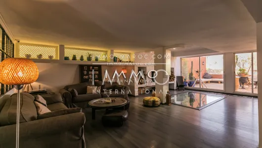 Contemporary Marrakech sale apartment less than 10 minutes from the square