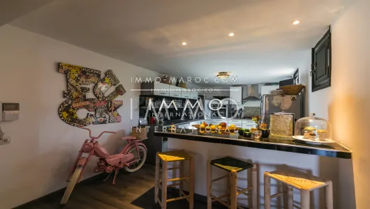Contemporary Marrakech sale apartment less than 10 minutes from the square
