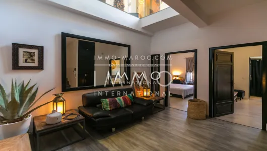 Sale contemporary Marrakech apartment less than 10 minutes from the square