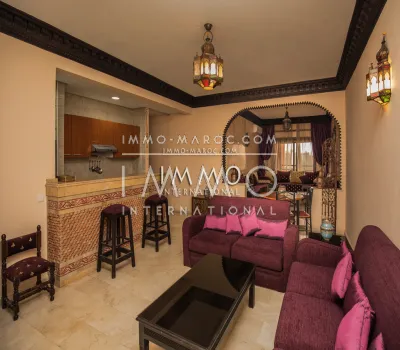 comprar piso marroquí refinado Marrakech centro Gueliz