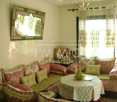 Purchase refined Moroccan apartment Marrakech Downtown Guéliz