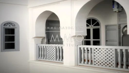 Riad for sale Moroccan clean Marrakech less than 10 minutes from the place Riad Laarous
