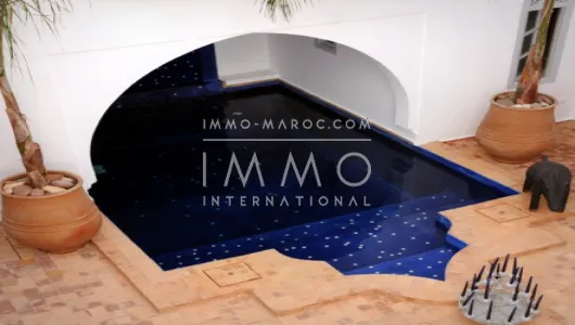 riad Moroccan refined Marrakech less than 10 minutes from the place Riad Laarous