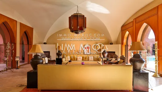 Morocco luxury villa for sale Marrakech Golfs Amelkis