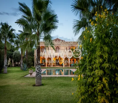 Luxury villa for sale in Marrakesh Marrakech Exterior Route Amizmiz