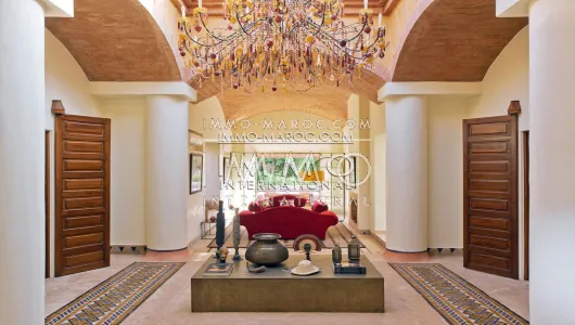 Villa for sale high-end Moroccan Marrakesh Golf Amelkis
