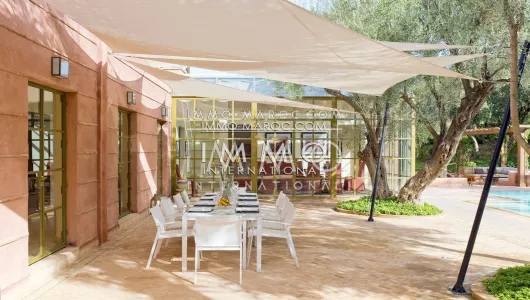 Sale house refined Moroccan high-end Marrakech Golfs Amelkis