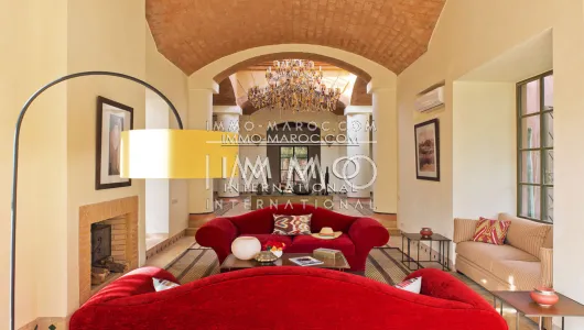 House for sale Morrocan refined Marrakech Golfs Amelkis