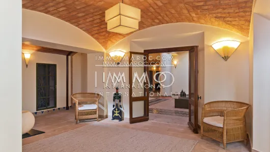 Villa for sale Moroccan refined high-end Marrakech Golfs Amelkis