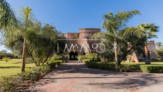 Villa à louer Marocain épuré Marrakech Palmeraie Bab Atlas