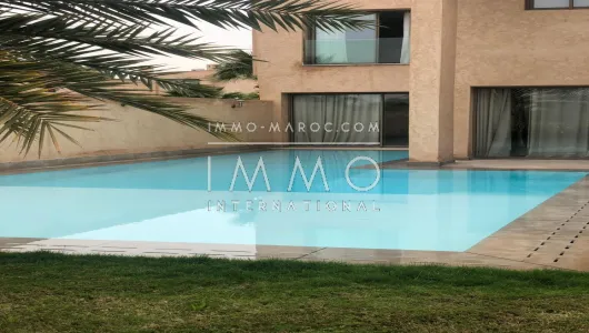Villa for rent Modern Marrakech Golfs Other golf courses Town center Agdal - Mohamed 6