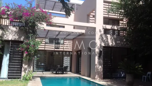 Sale contemporary house Marrakech Golfs Al Maaden