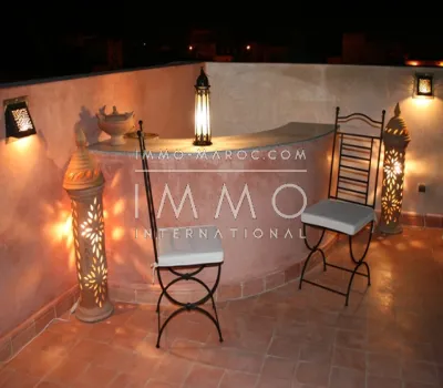 Moroccan riad sale Marrakech less than 10 minutes from the place Riad Laarous