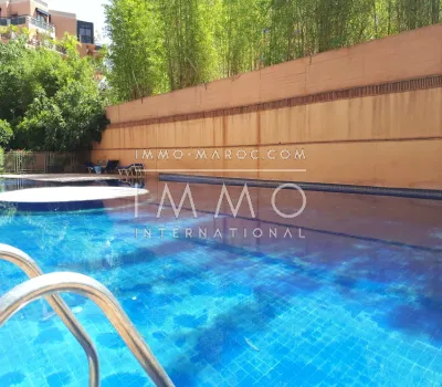 Purchase refined Moroccan apartment Marrakech Hivernage