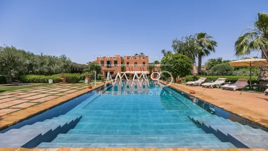 Villa for sale Moroccan refined luxury Marrakech