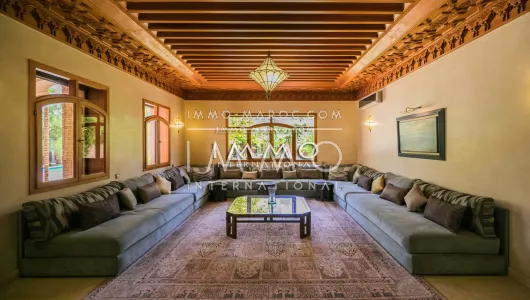 buy house Moroccan refined Marrakech Golfs Amelkis