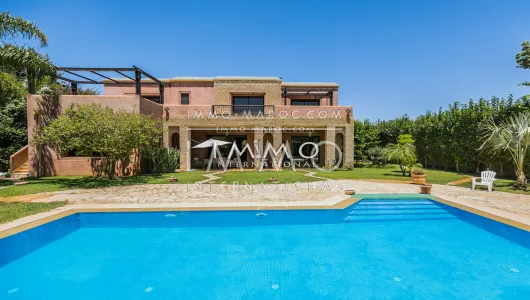 buy house Moroccan refined Marrakech Golfs Amelkis